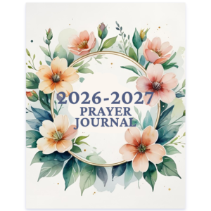 Grace & Bloom: 2026-2027 Two-Year Prayer Journal